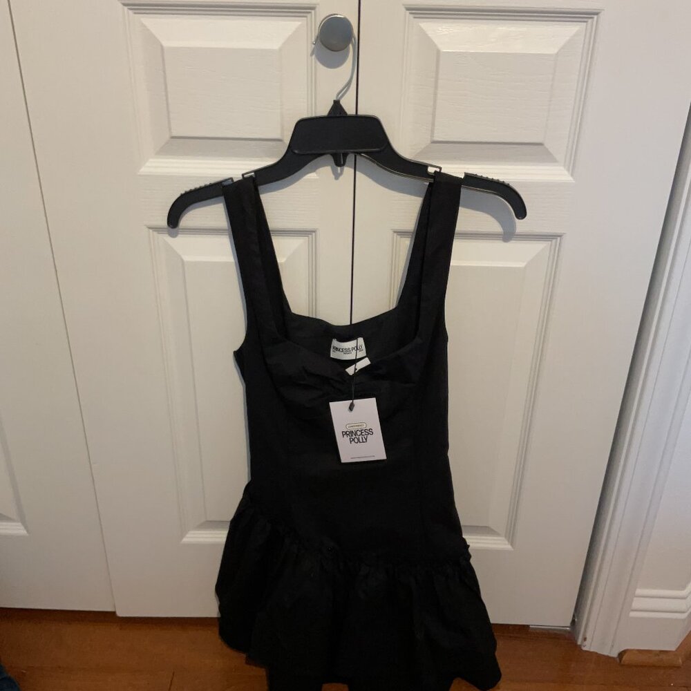 Princess polly black romper dress